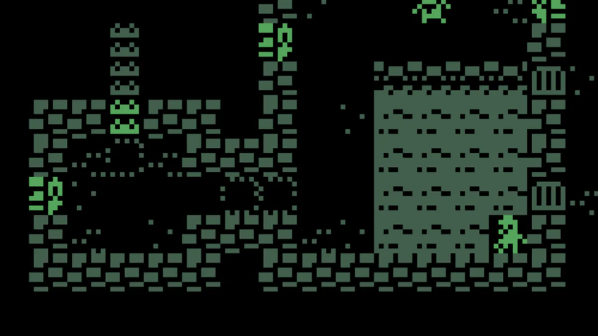 Gameplay screenshot illustrating Dark Sign (demastered)