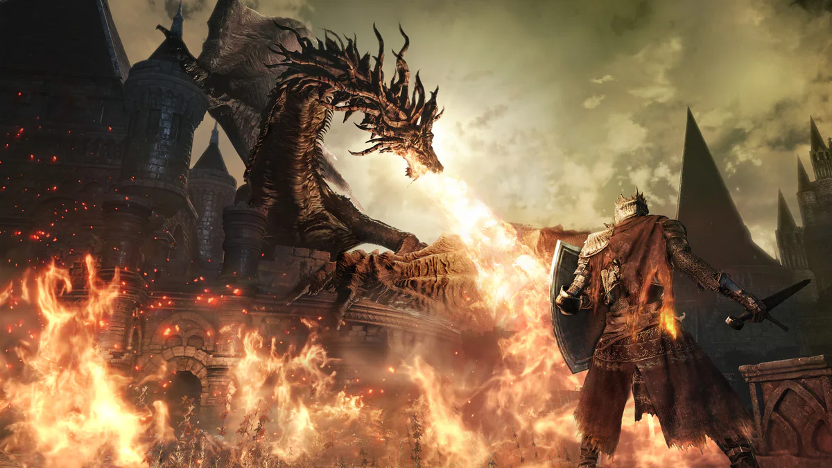 Capture de gameplay illustrant DARK SOULS III