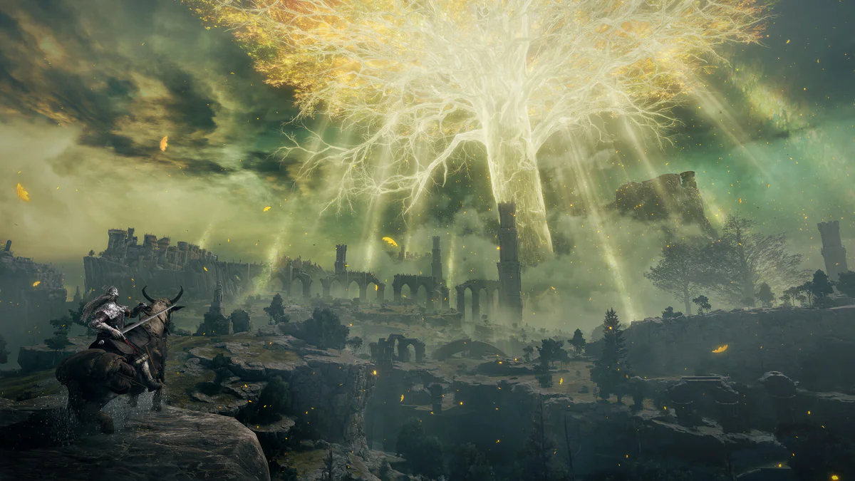Gameplay screenshot illustrating Elden Ring