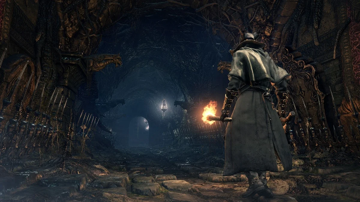 Gameplay screenshot illustrating Games Like Bloodborne