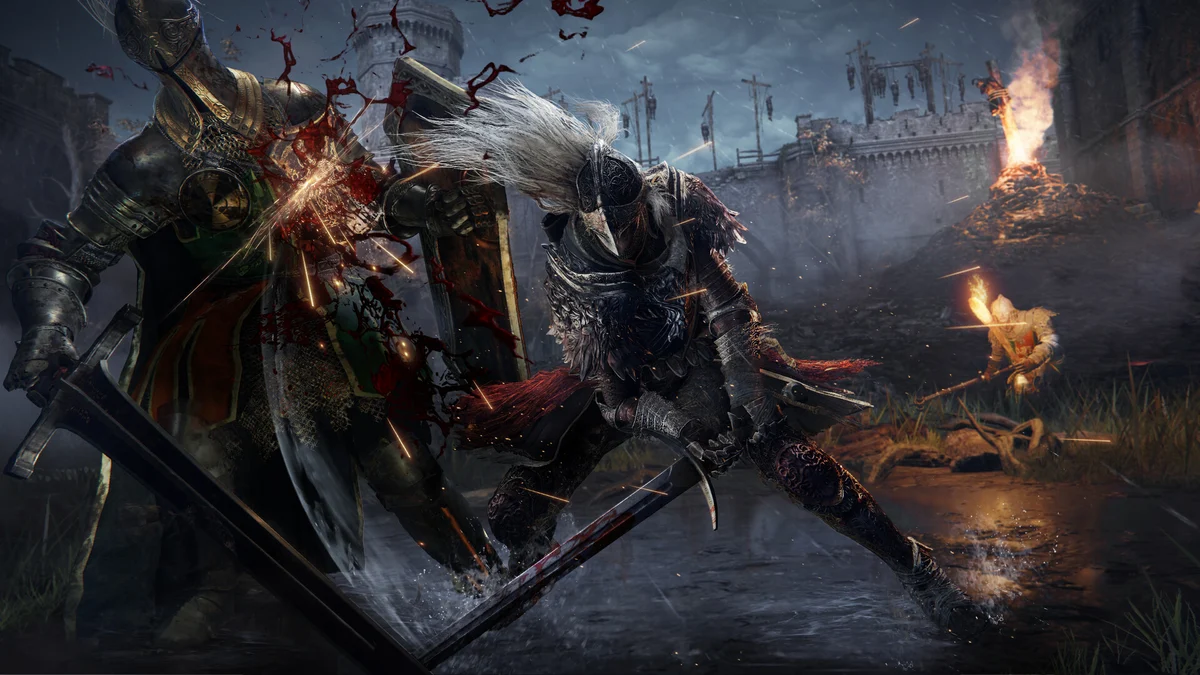 Gameplay screenshot illustrating Games Like Elden Ring